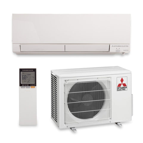 Mitsubishi 9000 BTU Ductless Mini Split Heat Pump - d-airconditioning